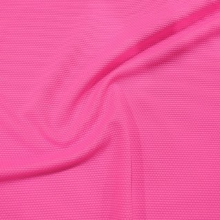 Badetøystoff lycra teksturert rosa