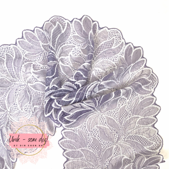 Galloon Blonde 17 cm tofarget lavendel lilla