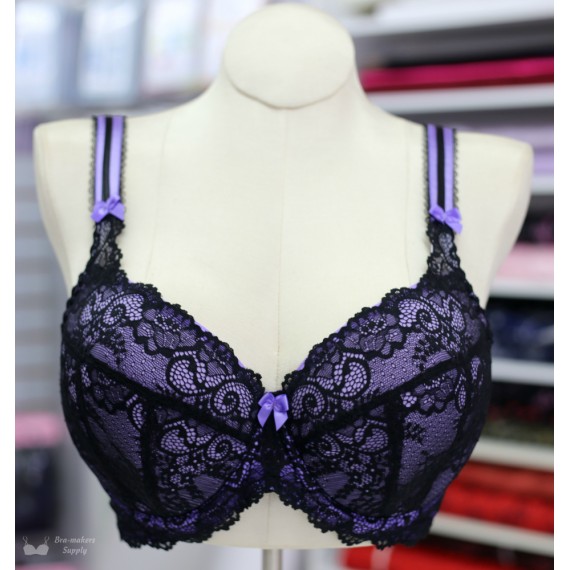 Amethyst BH mønster - Sy vattert BH / polstret BH