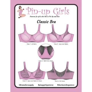 Classic BH mønster - PinUp Girl - Sy din egen BH.