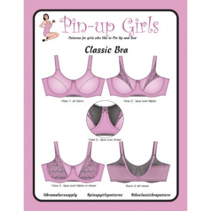 Classic BH mønster - PinUp Girl - Sy din egen BH.