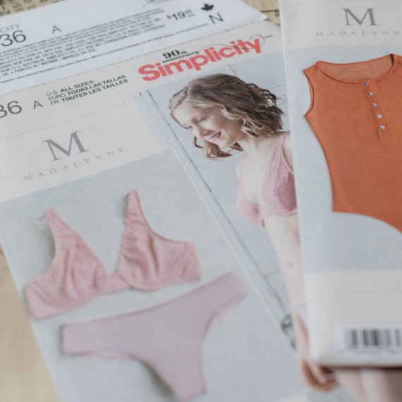 Madalynne Simplisity 8436 BH- og truse-mønster