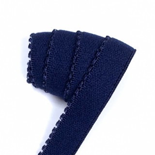 Picot strikk 13 mm | navy blå
