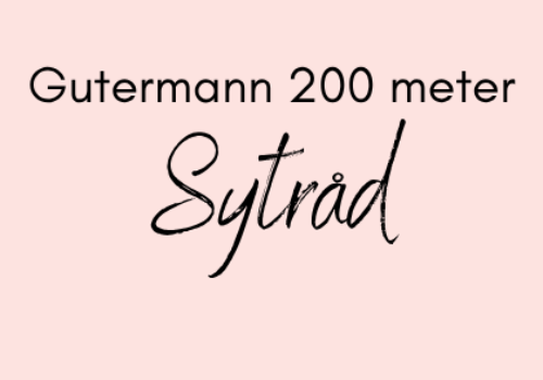 Gutermann sytråd 200 meter
