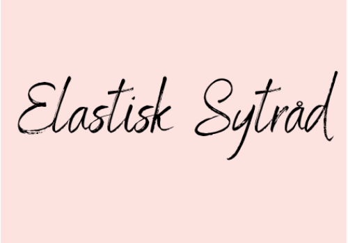 Elastisk sytråd