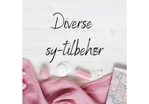 Diverse sytilbehør